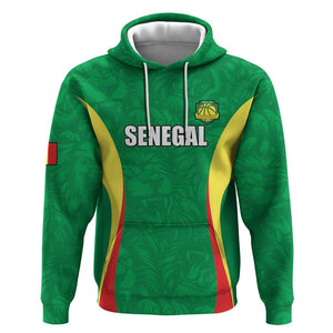 Afro Basketball Senegal Custom Hoodie Go Champions Lions - African Pride