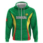 Afro Basketball Senegal Custom Hoodie Go Champions Lions - African Pride