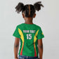 Afro Basketball Senegal Custom Kid T shirt Go Champions Lions - African Pride