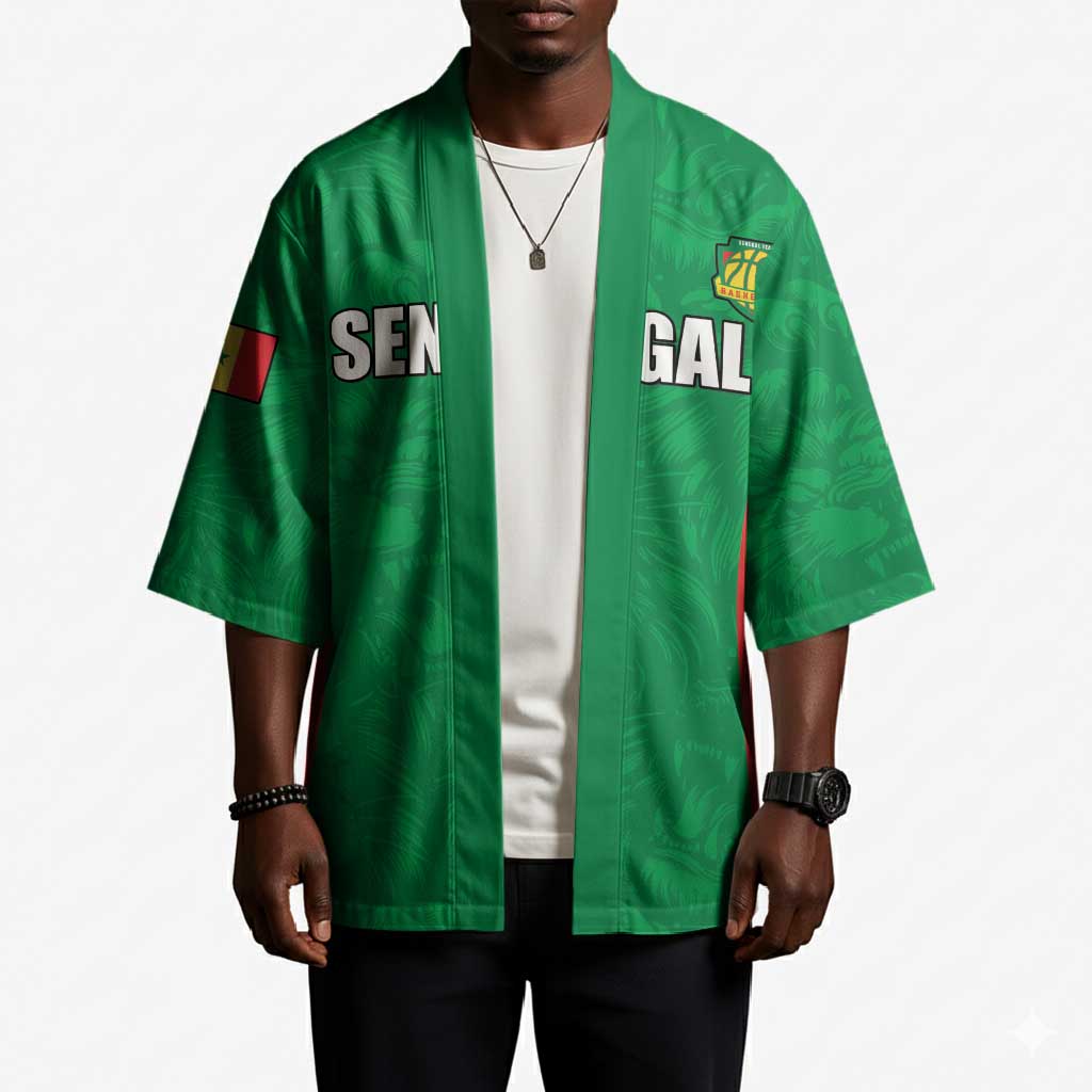Custom Senegal Basketball Kimono Go Champions Lions