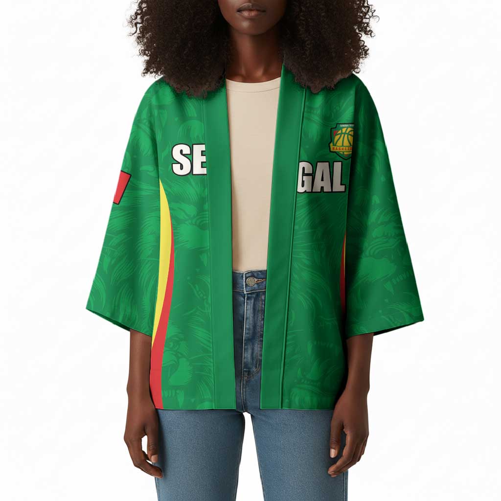 Custom Senegal Basketball Kimono Go Champions Lions