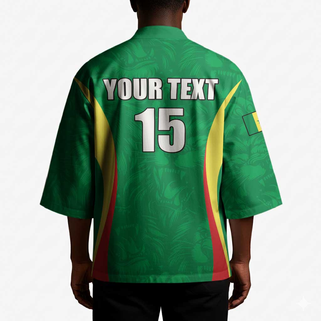 Custom Senegal Basketball Kimono Go Champions Lions