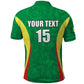 Afro Basketball Senegal Custom Polo Shirt Go Champions Lions - African Pride