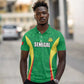 Afro Basketball Senegal Custom Polo Shirt Go Champions Lions - African Pride