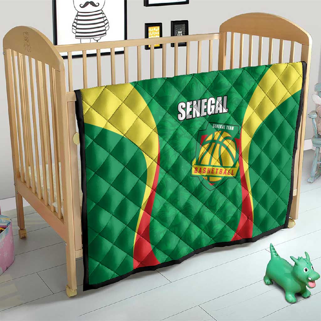 Afro Basketball Senegal Custom Quilt Go Champions Lions - African Pride