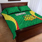 Afro Basketball Senegal Custom Quilt Bed Set Go Champions Lions - African Pride