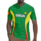 Afro Basketball Senegal Custom Rugby Jersey Go Champions Lions - African Pride