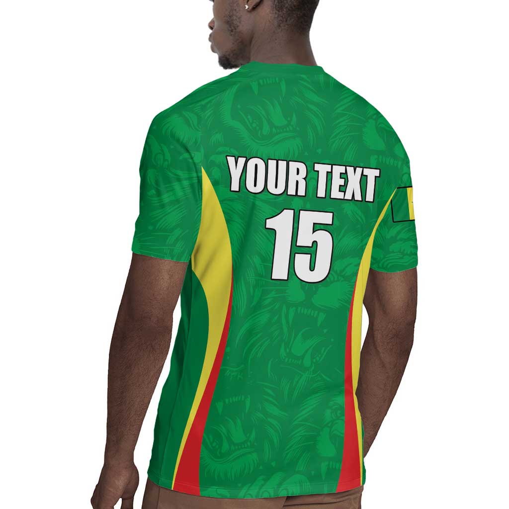 Afro Basketball Senegal Custom Rugby Jersey Go Champions Lions - African Pride