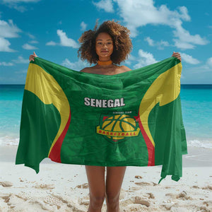 Afro Basketball Senegal Custom Sarong Go Champions Lions - African Pride