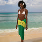 Afro Basketball Senegal Custom Sarong Go Champions Lions - African Pride