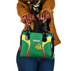 Afro Basketball Senegal Custom Shoulder Handbag Go Champions Lions - African Pride