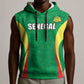 Afro Basketball Senegal Custom Sleeveless Hoodie Go Champions Lions - African Pride