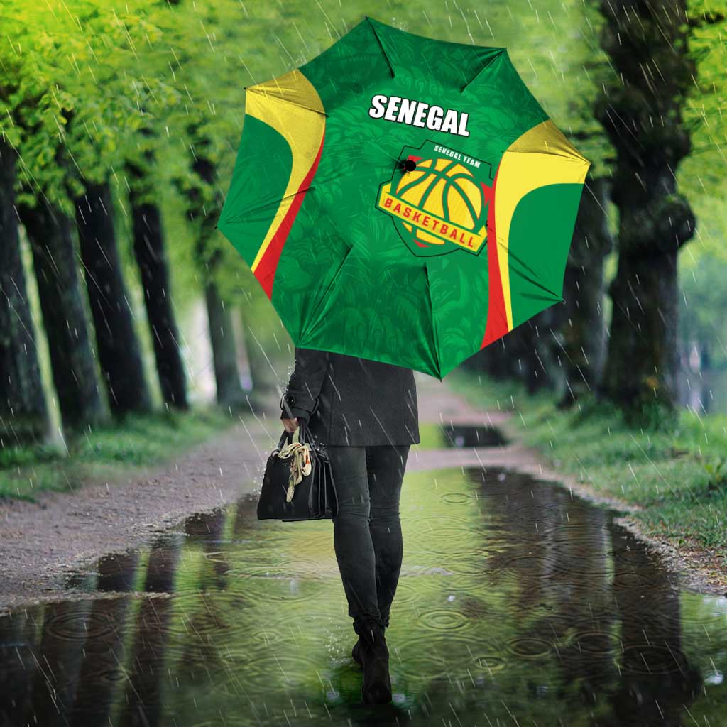 Custom Senegal Basketball Umbrella Go Champions Lions