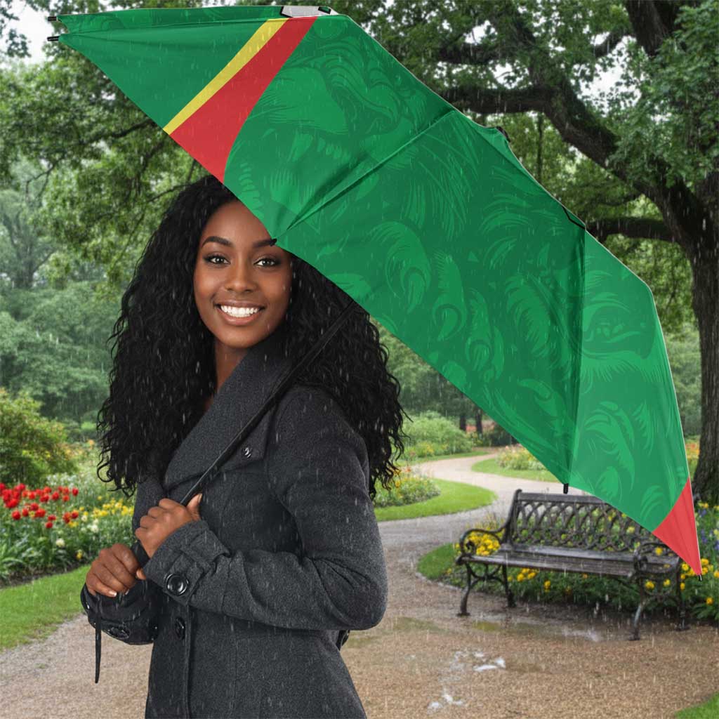 Custom Senegal Basketball Umbrella Go Champions Lions