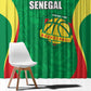 Afro Basketball Senegal Custom Window Curtain Go Champions Lions - African Pride