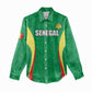 Afro Basketball Senegal Custom Women Casual Shirt Go Champions Lions - African Pride