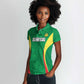 Afro Basketball Senegal Custom Women Polo Shirt Go Champions Lions - African Pride
