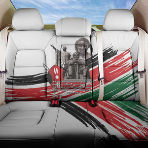 Happy Kenya Heroes Day Back Car Seat Cover Kenyan Heroes - African Pride