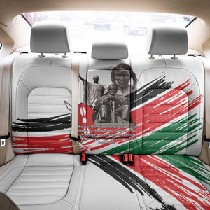 Happy Kenya Heroes Day Back Car Seat Cover Kenyan Heroes - African Pride