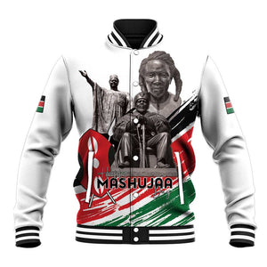 Happy Kenya Heroes Day Baseball Jacket Kenyan Heroes - African Pride
