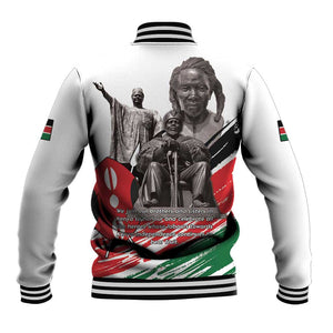 Happy Kenya Heroes Day Baseball Jacket Kenyan Heroes - African Pride