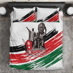 Happy Kenya Heroes Day Bedding Set Kenyan Heroes - African Pride