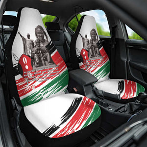 Happy Kenya Heroes Day Car Seat Cover Kenyan Heroes - African Pride