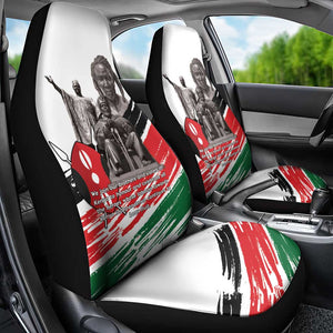 Happy Kenya Heroes Day Car Seat Cover Kenyan Heroes - African Pride