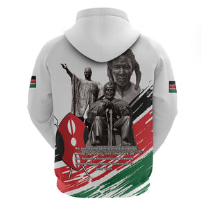 Happy Kenya Heroes Day Hoodie Kenyan Heroes - African Pride