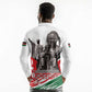 Happy Kenya Heroes Day Long Sleeve Polo Shirt Kenyan Heroes - African Pride