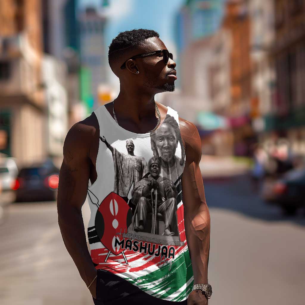 Happy Kenya Heroes Day Men Tank Top Kenyan Heroes - African Pride