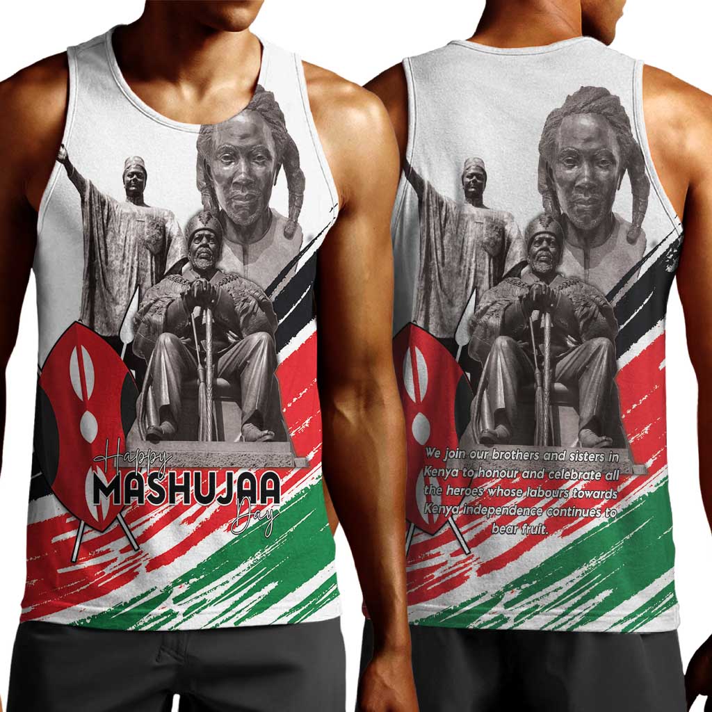 Happy Kenya Heroes Day Men Tank Top Kenyan Heroes - African Pride