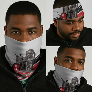 Happy Kenya Heroes Day Neck Gaiter Kenyan Heroes - African Pride