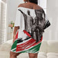 Happy Kenya Heroes Day Off Shoulder Short Dress Kenyan Heroes - African Pride