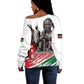 Happy Kenya Heroes Day Off Shoulder Sweater Kenyan Heroes - African Pride
