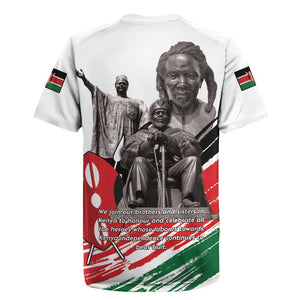 Happy Kenya Heroes Day Rugby Jersey Kenyan Heroes - African Pride