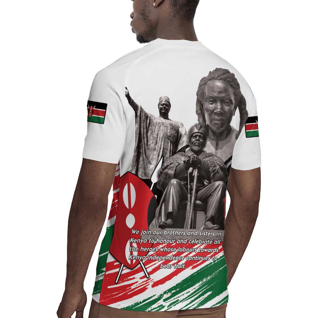 Happy Kenya Heroes Day Rugby Jersey Kenyan Heroes - African Pride
