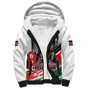 Happy Kenya Heroes Day Sherpa Hoodie Kenyan Heroes - African Pride