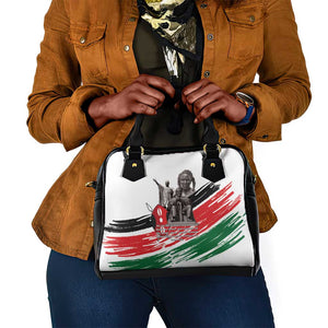 Happy Kenya Heroes Day Shoulder Handbag Kenyan Heroes - African Pride