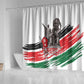Happy Kenya Heroes Day Shower Curtain Kenyan Heroes - African Pride