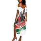 Happy Kenya Heroes Day Summer Maxi Dress Kenyan Heroes - African Pride