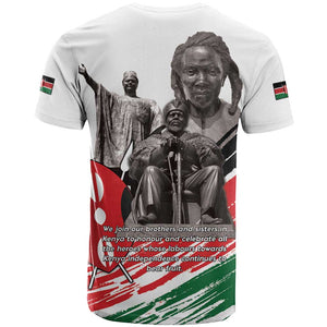 Happy Kenya Heroes Day T shirt Kenyan Heroes - African Pride