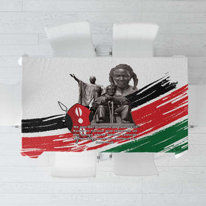 Happy Kenya Heroes Day Tablecloth Kenyan Heroes - African Pride