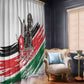 Happy Kenya Heroes Day Window Curtain Kenyan Heroes - African Pride