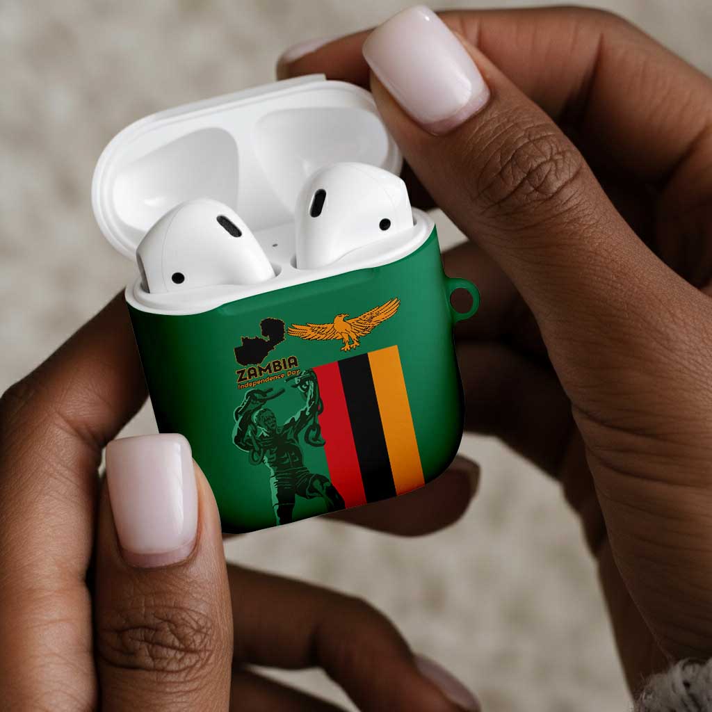 Zambia Independence Day AirPods Case Lusaka Freedom Statue