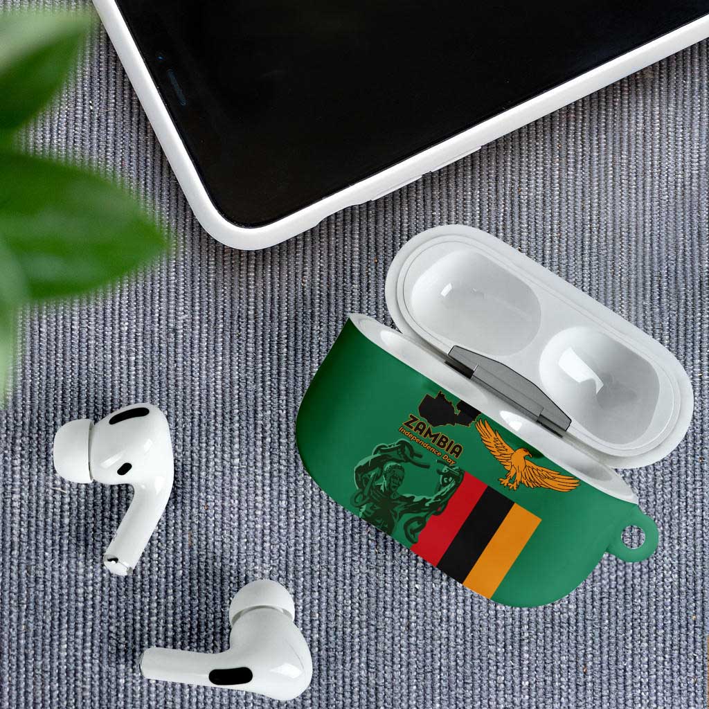 Zambia Independence Day AirPods Case Lusaka Freedom Statue