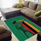 Zambia Independence Day Area Rug Statue of Freedom - African Pride