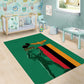 Zambia Independence Day Area Rug Statue of Freedom - African Pride