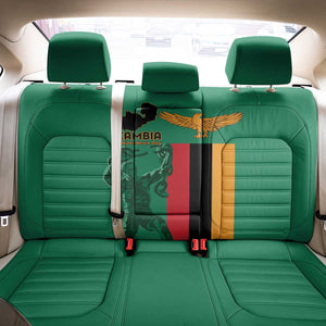 Zambia Independence Day Back Car Seat Cover Statue of Freedom - African Pride