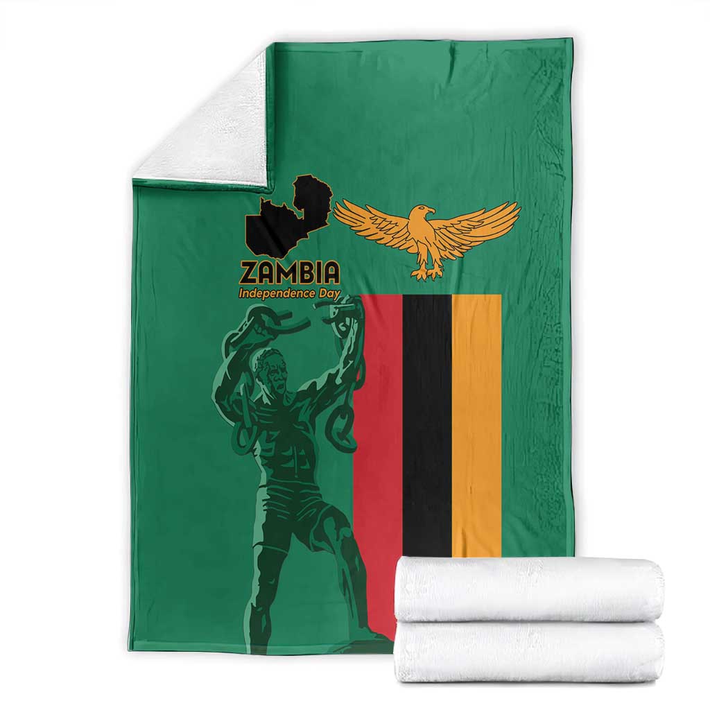 Zambia Independence Day Blanket Statue of Freedom - African Pride